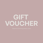 Load image into Gallery viewer, Daytime &amp; Evening Pottery Class (Gift Voucher)

