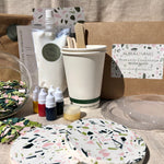 Load image into Gallery viewer, DIY Terrazzo Round Coasters Workshop Kit
